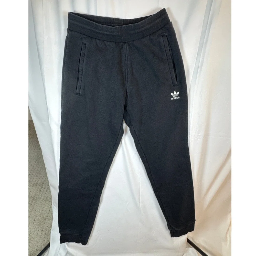 Adidas Adicolor Essentials Trefoil Pants Mens XS Black Good Joggers